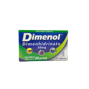 DIMENOL 50 MG CAJA X 72 TABLETAS 